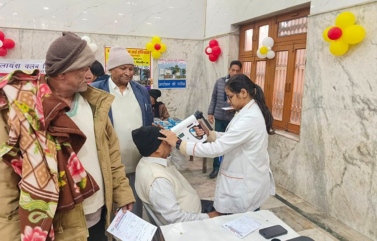 Free Eye Check-up, Free Eye Glasses & Cataract Referral for Free Surgeries Camp